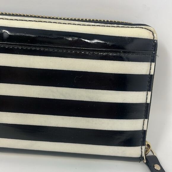 Kate Spade Wellesley Patent Stripe Wallet - Picture 5 of 11
